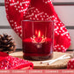 Rudolf - Ruby Red 30cl Lotti Christmas Candle Jar