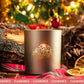 Merry Christmas - Matt Gold 30cl Lotti Christmas Candle Jar