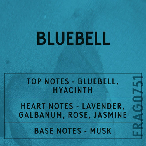 Bluebell Fragrance Oil scent card (English)