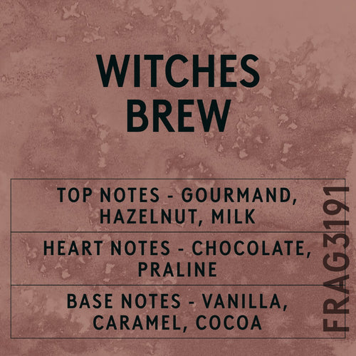 Witches Brew Fragrance Oil scent card (English)