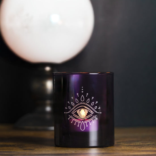 Third Eye - Amethyst Purple 30cl Lotti Halloween Candle Jar