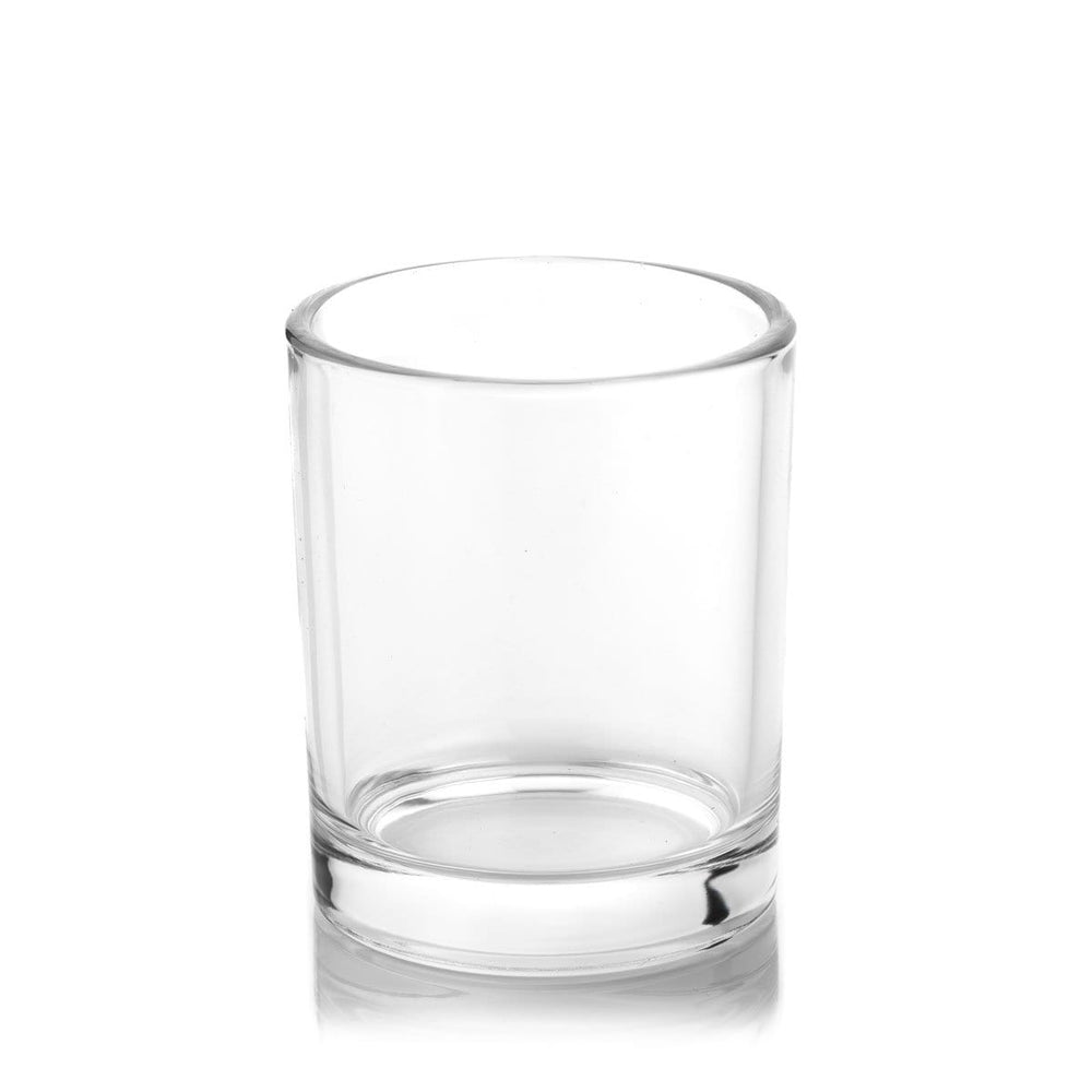 30cl Ebony Luxury Candle Glass - Clear