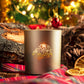 Merry Christmas - Matt Gold 30cl Lotti Christmas Candle Jar