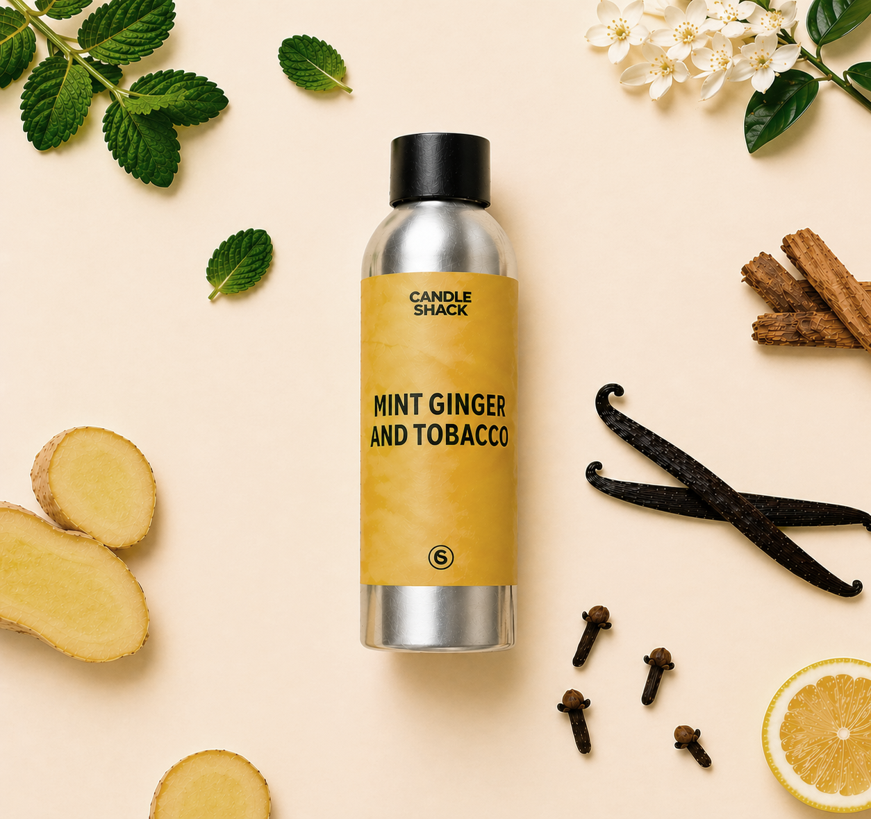 Mint, Ginger and Tobacco Fragrance Oil