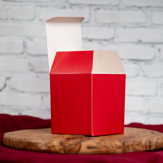 Red Folding Box For 30cl For Lotti Candles (Pack Of 6)