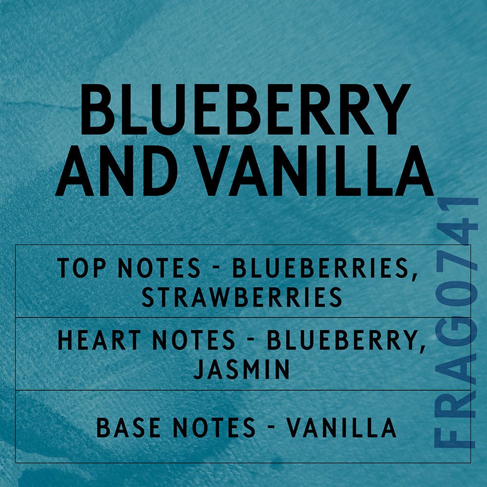 Blueberry & Vanilla Scent Card