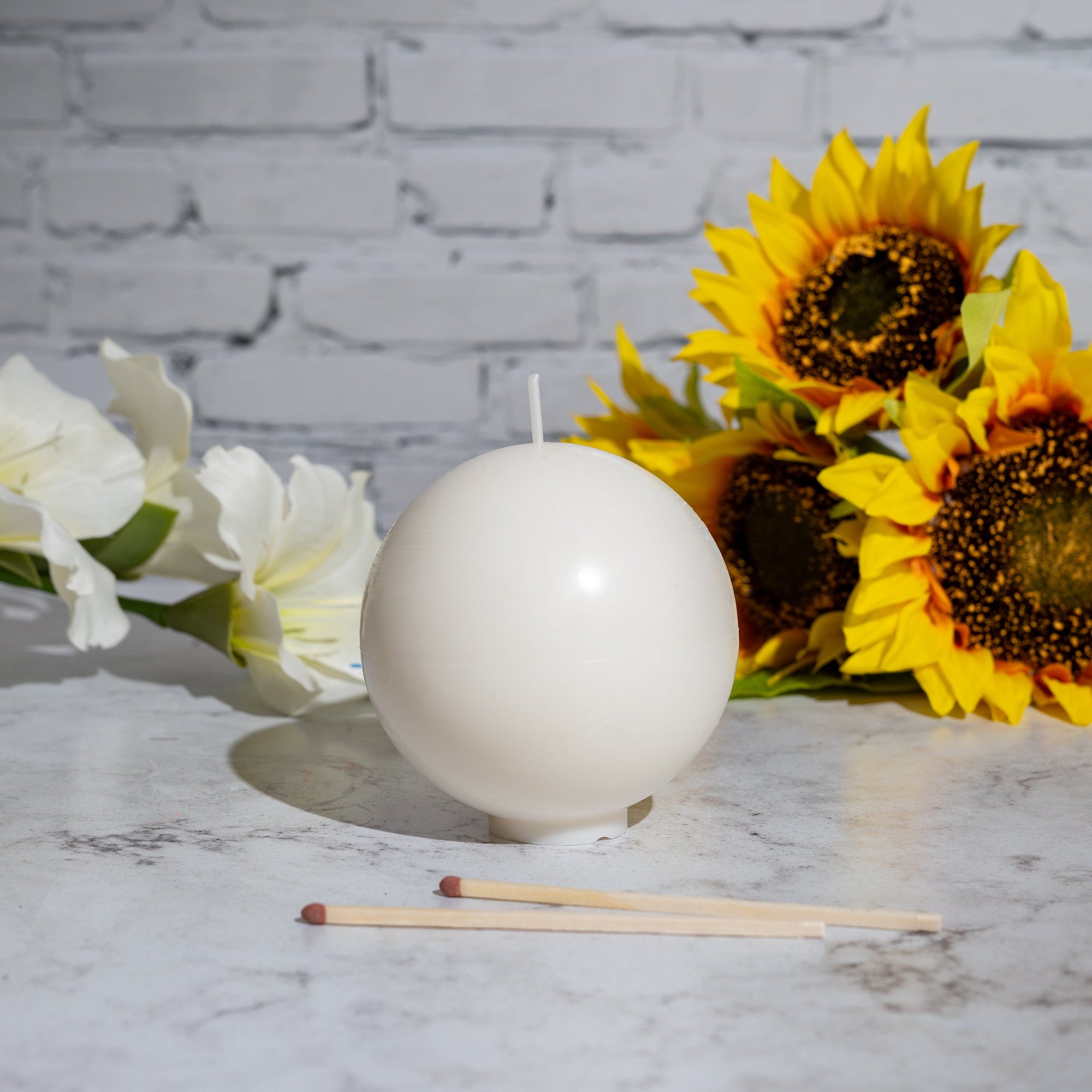 Sphere - Pillar Candle Mould