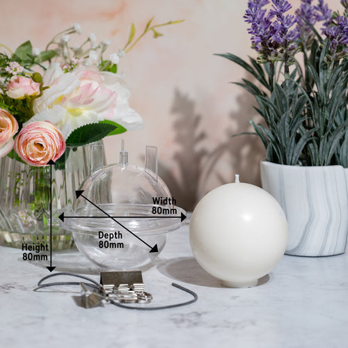 Sphere - Pillar Candle Mould