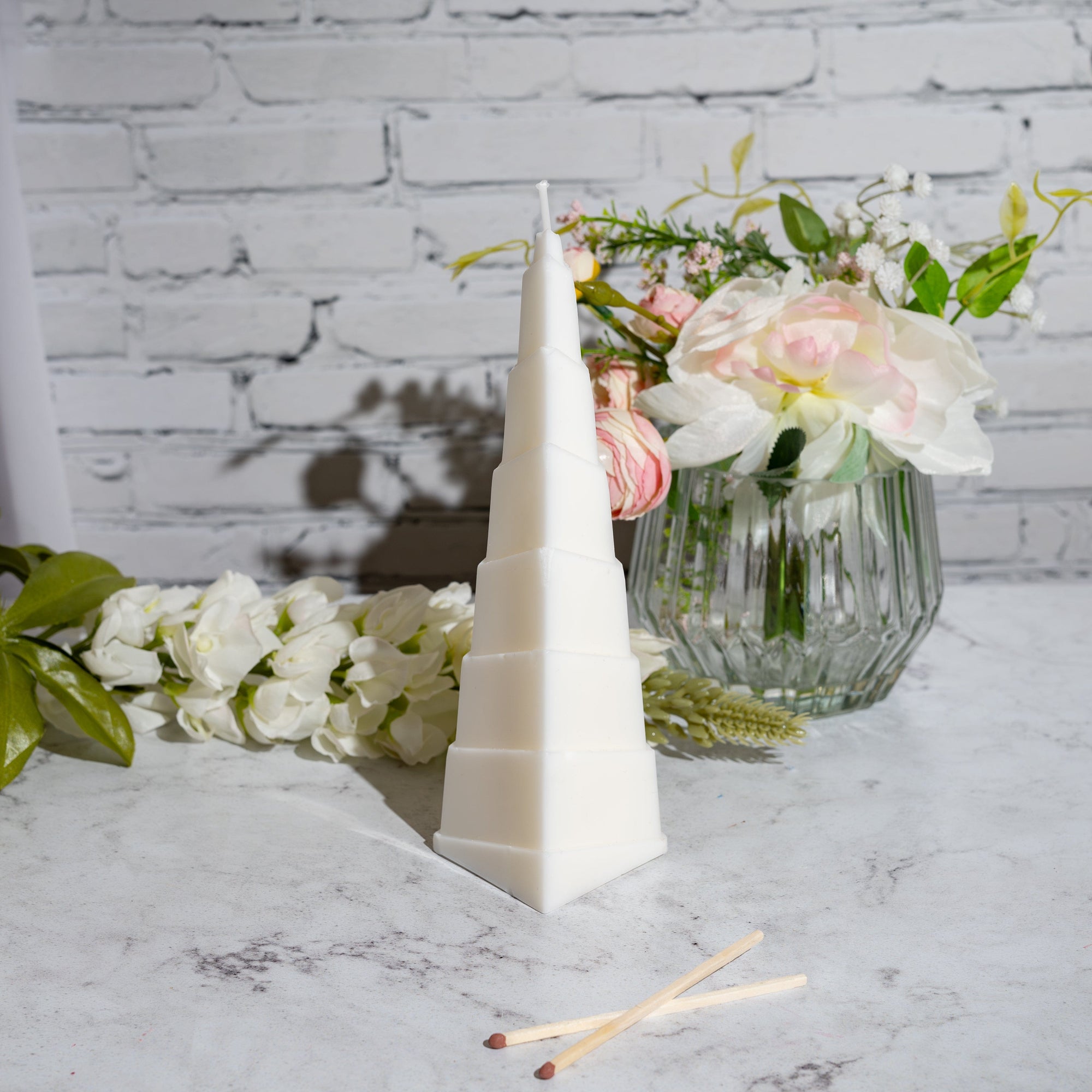 Stepped Pyramid - Pillar Candle Mould