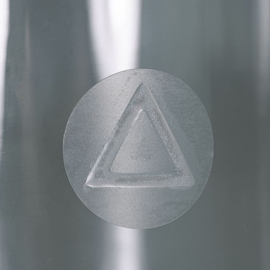 Clear Tactile Warning Labels 25mm