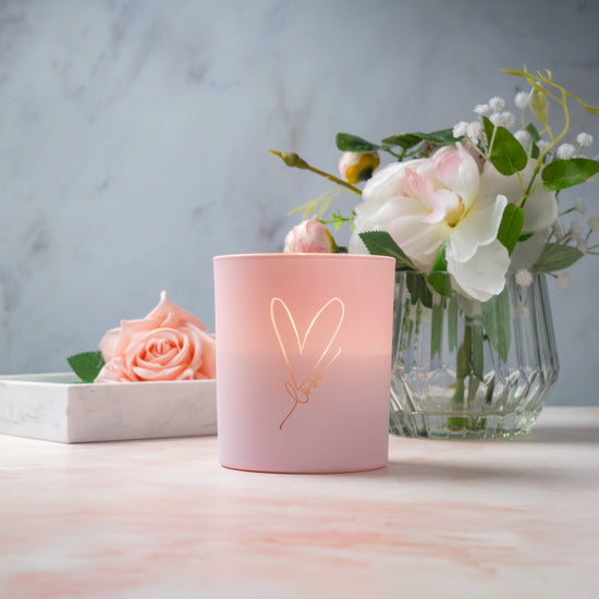 Love - Baby Pink 30cl Lotti Romantic Candle Jar