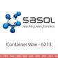 6213 Container Wax