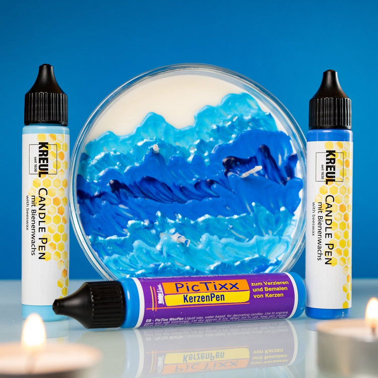 Blue Candle pens 