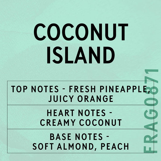 Coconut Island Scent Card