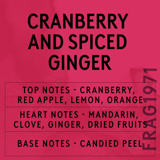 Cranberry & Spiced Ginger Scent Card