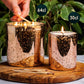 64cl Tall 3-Wick Candle Bowl - Electroplated Copper