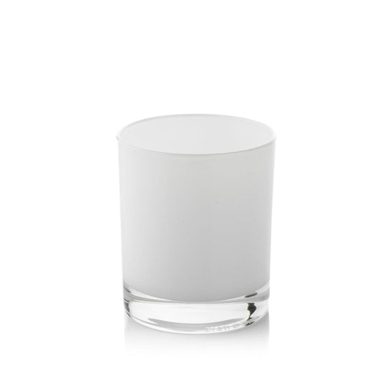 20cl Lotti Candle Glass - Internally White Gloss