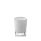 9cl Lauren Candle Glass - Internally White Gloss (Box of 6)