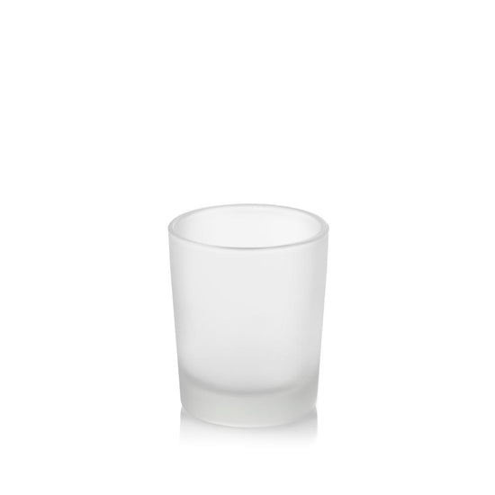9cl Votive Candle Glass - Frosted Finish (Box of 6)