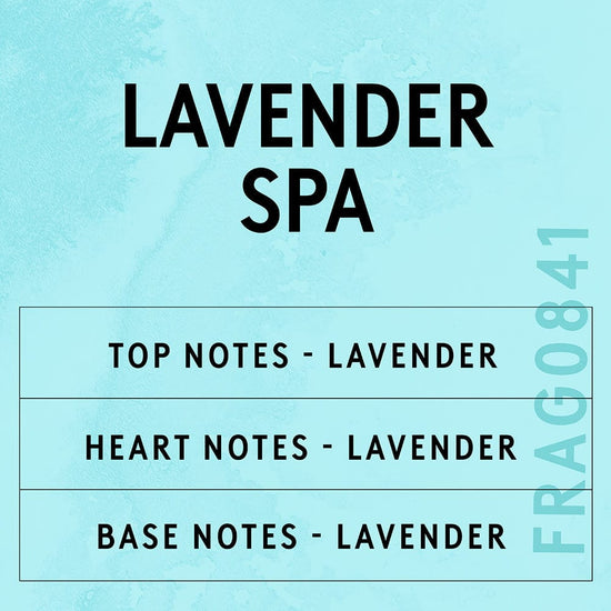 Lavender Spa Fragrance Oil Scent Card