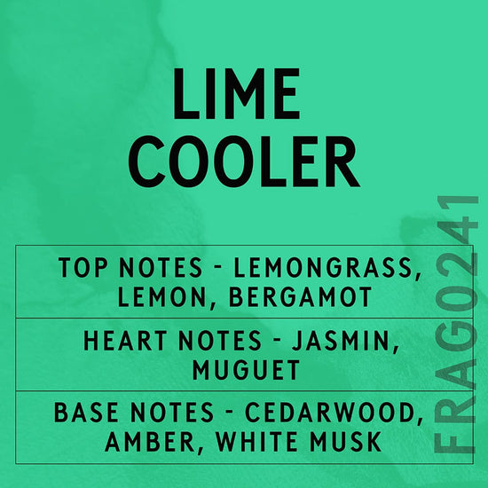 Lime Cooler Fragrance Oil Scent Card