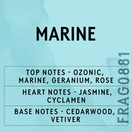 Marine Fragrance Oil Scent Card