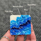 Metallic Blue, light blue, blue, royal blue - Candle Wax Pen