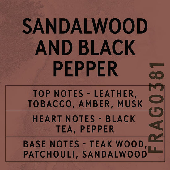 Sandalwood & Black Pepper Fragrance Oil