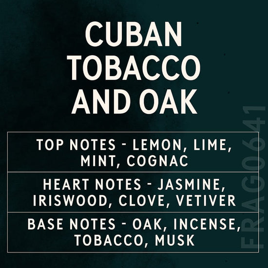 Cuban Tobacco & Oak Fragrance Oil