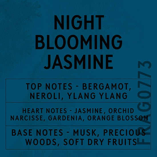 Night Blooming Jasmine Fragrance Oil Scent Card