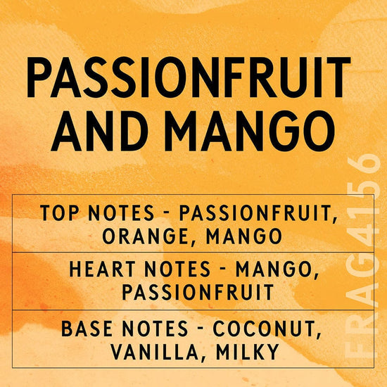 Passionfruit & Mango Fragrance Oil Scent Card