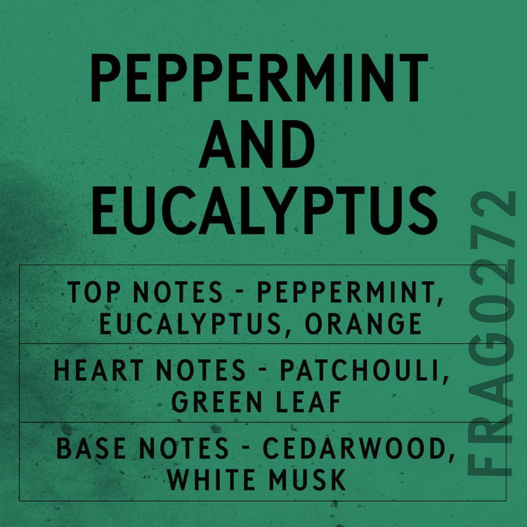 Peppermint and Eucalyptus Fragrance Oil Scent Card