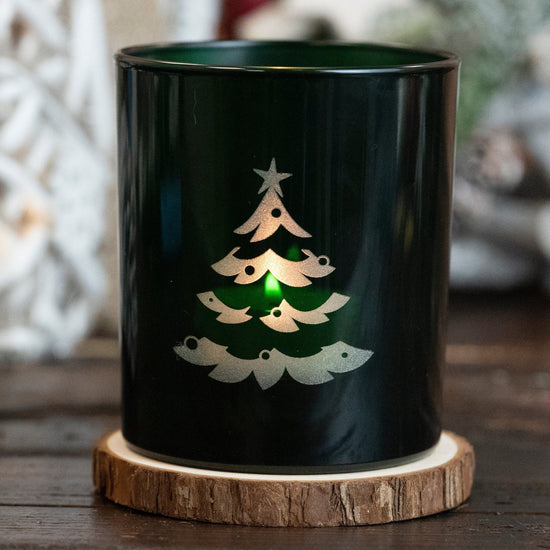 Pining For You - Emerald Green 30cl Lotti Christmas Candle Jar