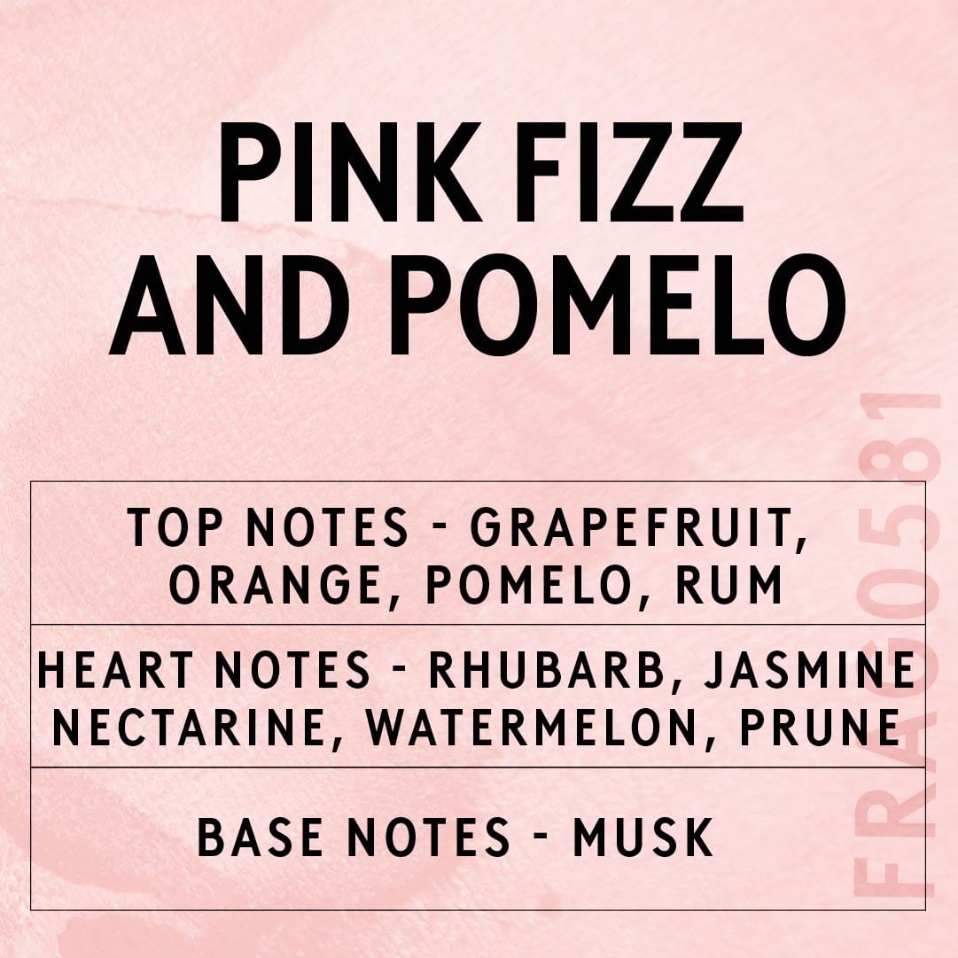Pink Fizz And Pomelo Scent Card