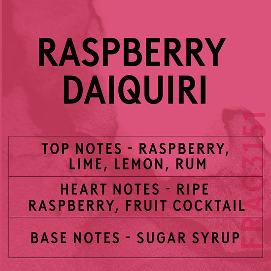 Raspberry Daiquiri Fragrance Oil Scent Card