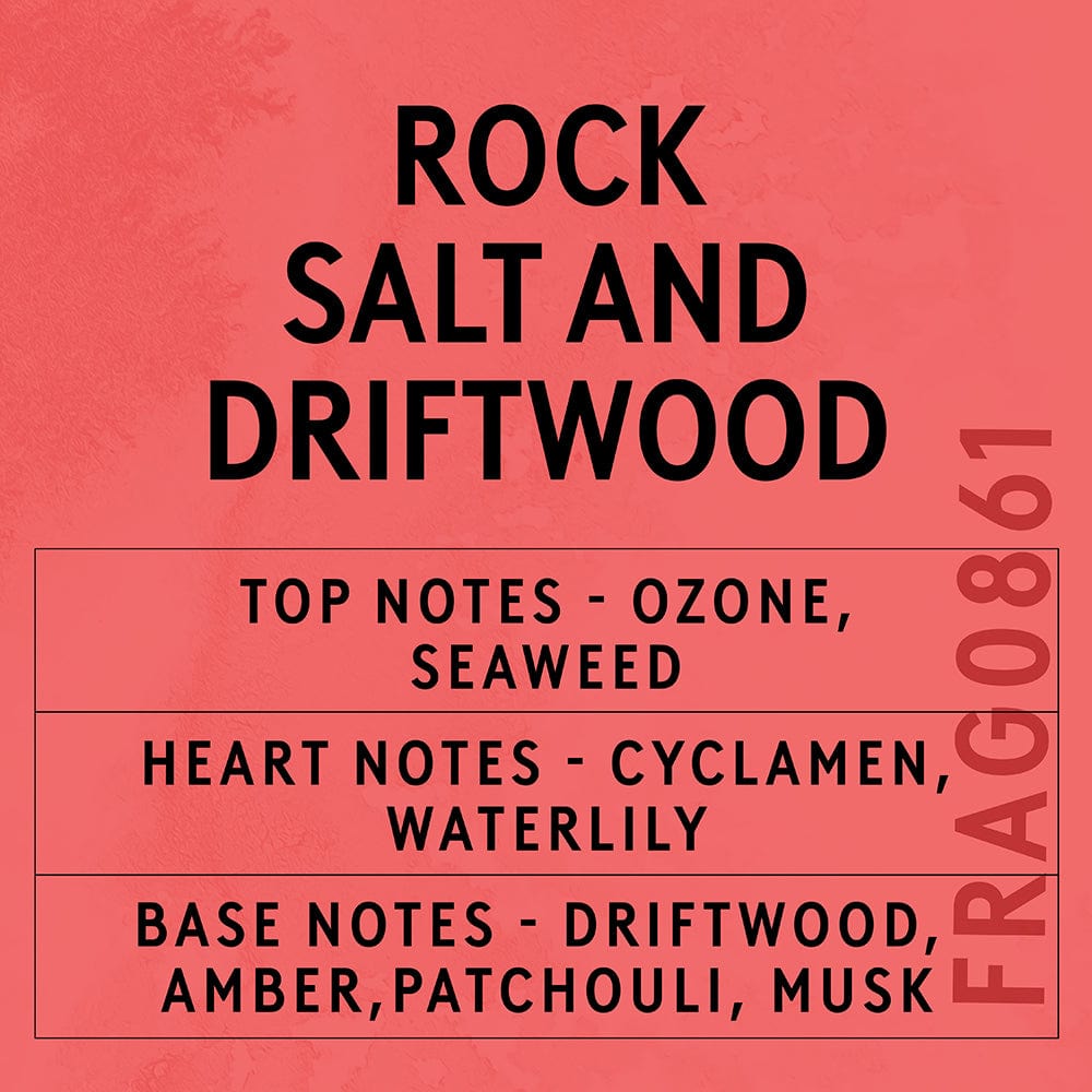 Rock Salt And driftwood Scent Card