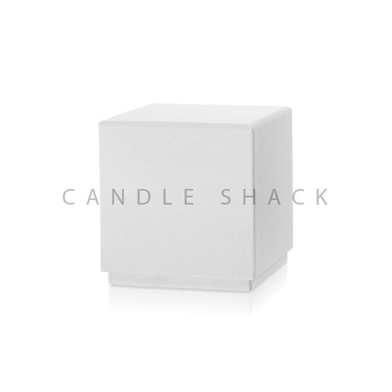Candle Shack Candle Box Luxury Rigid Box for 9cl Jar - White