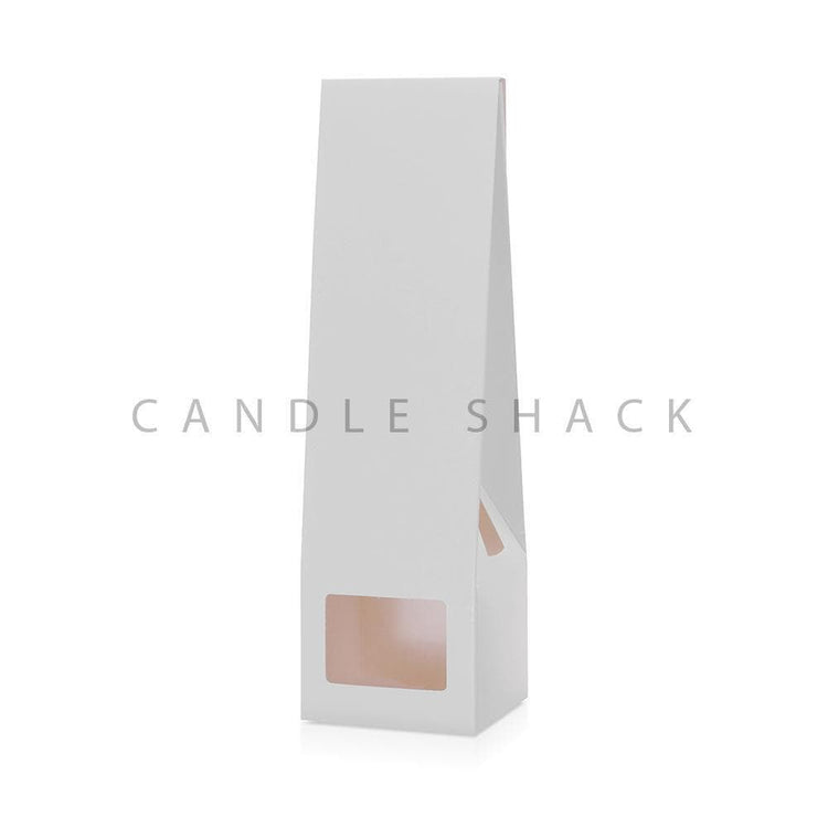 Candle Shack Diffuser Box White Tapered Diffuser Box