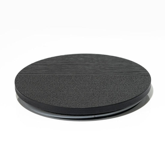 Candle Shack Lid Wooden Lid - Black - for 64cl Tall 3-Wick
