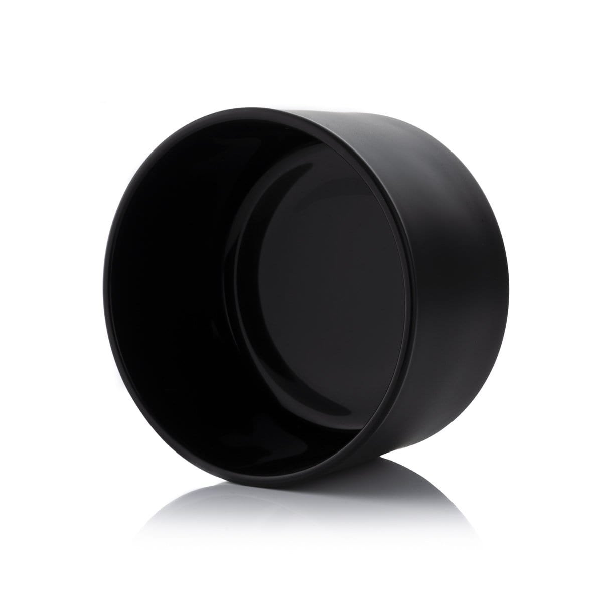 50cl Candle Glass Bowl - Externally Black Matt