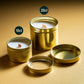 10cl Candle Tin - Gold