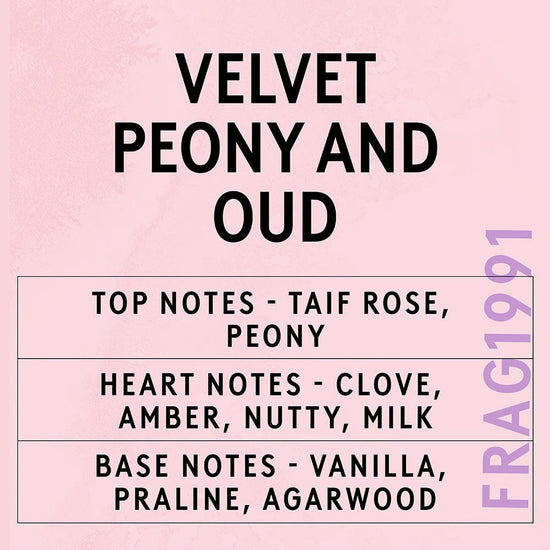 Velvet Peony & Oud Fragrance Oil