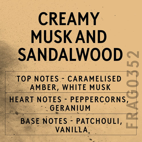 Creamy Musk and Sandalwood Fragrance Oil