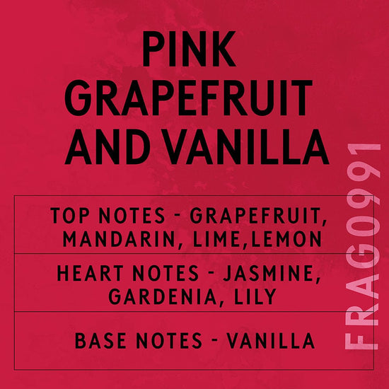 Pink Grapefruit and Vanilla Fragrance Oil