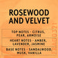 Rosewood and Velvet Fragrance Oil