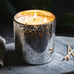 64cl Tall 3-Wick Candle Bowl - Electroplated Silver